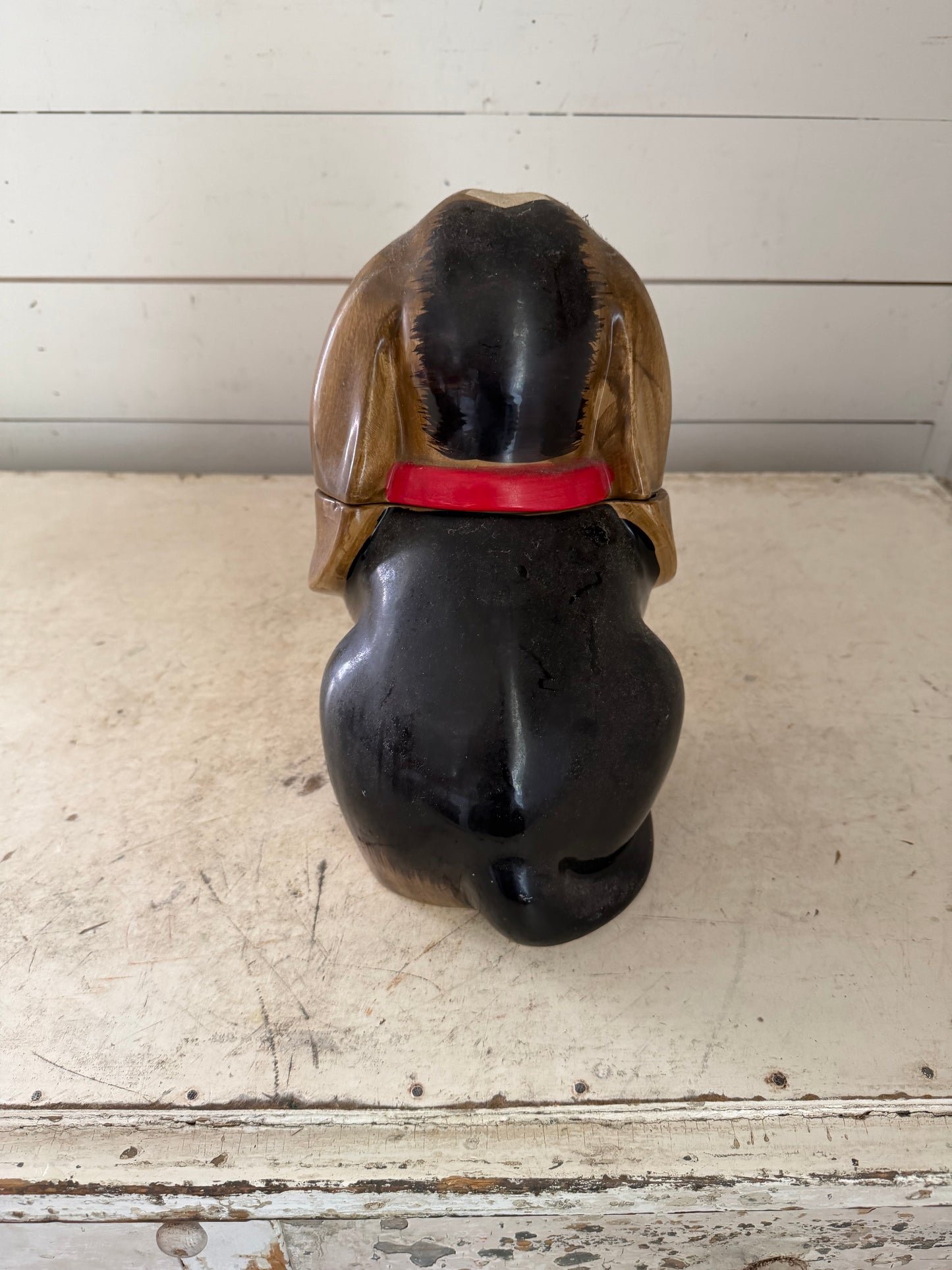 Pioneer Woman Cookie Jar CHARLIE Basset Hound Dog