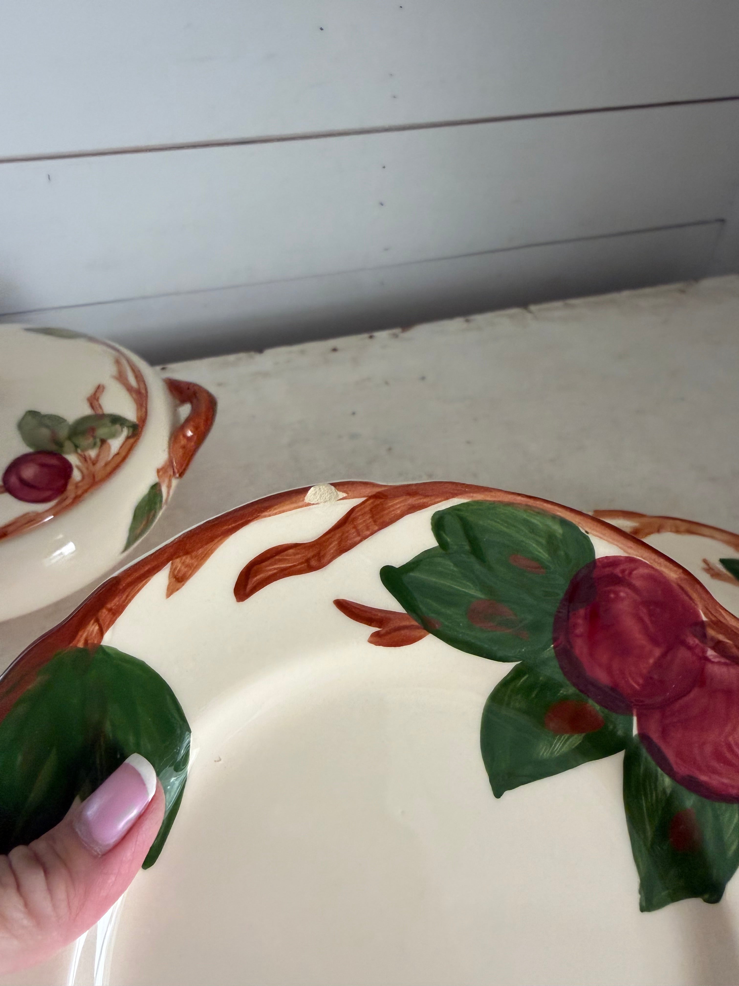 Franciscan Apple pattern with chips sold individually