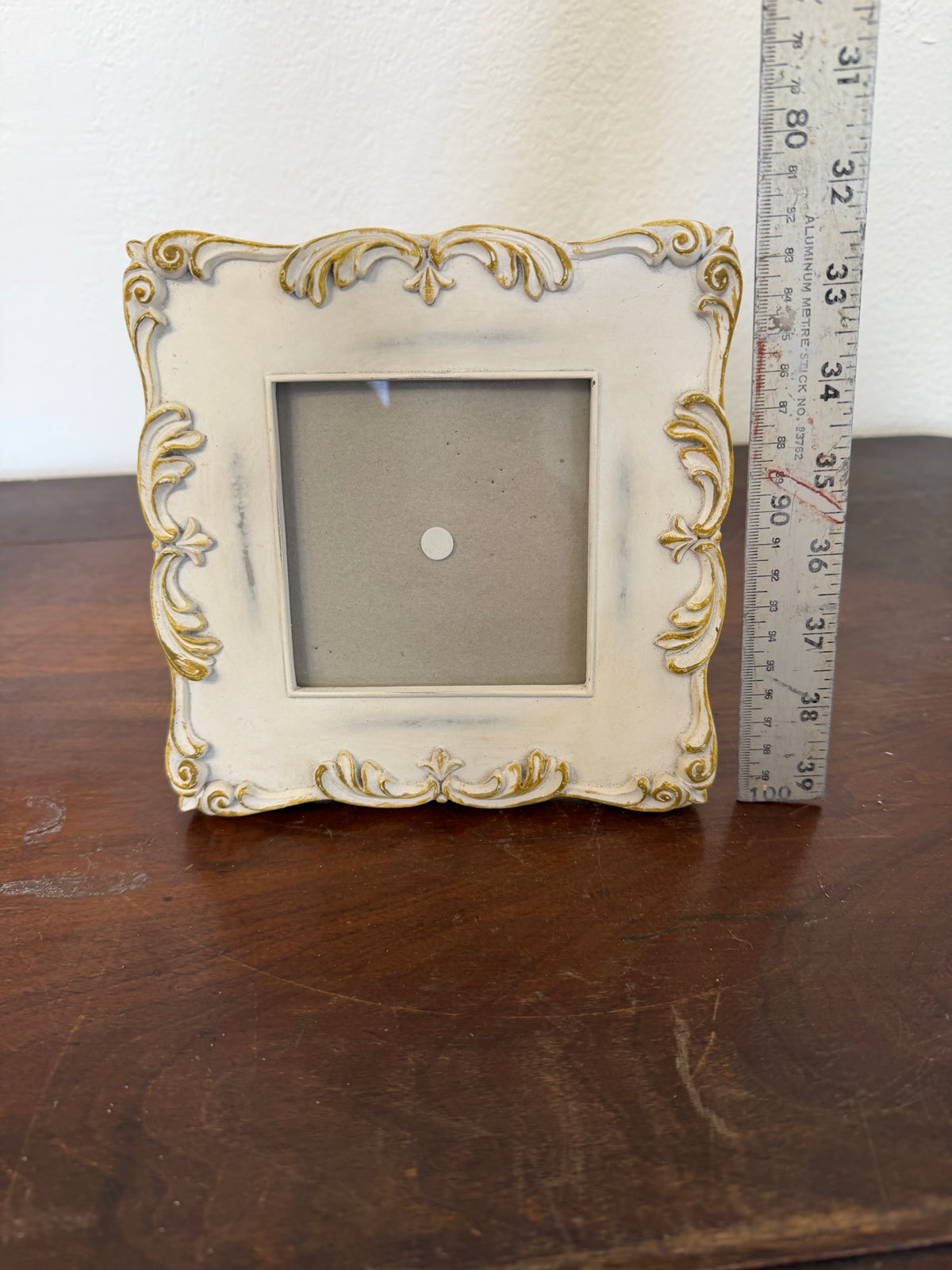 Small Square Frame with Scroll Around The Edge -Will get makeover