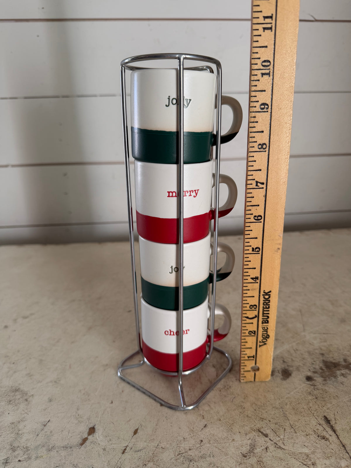 Set of 4 Christmas Mugs