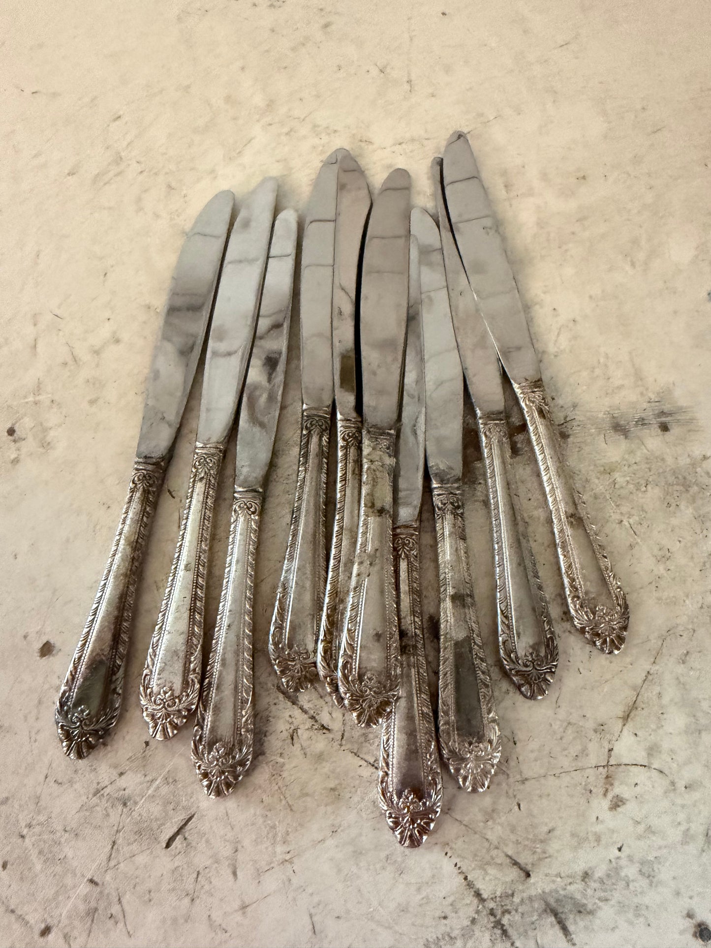 Silver Plate Table Knife sold individually