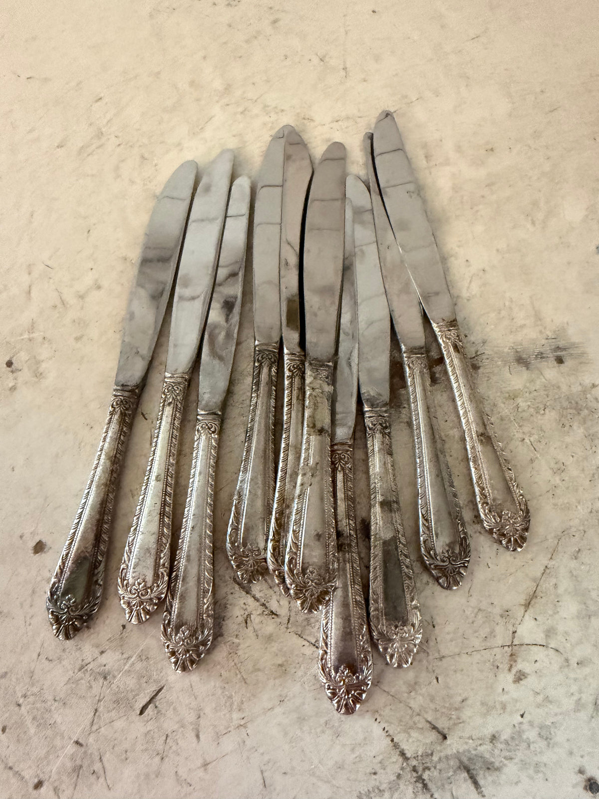 Silver Plate Table Knife sold individually