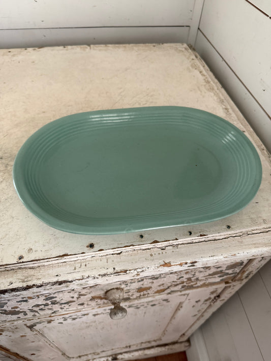 Main St. Jade Gibson 12" Oval Platter