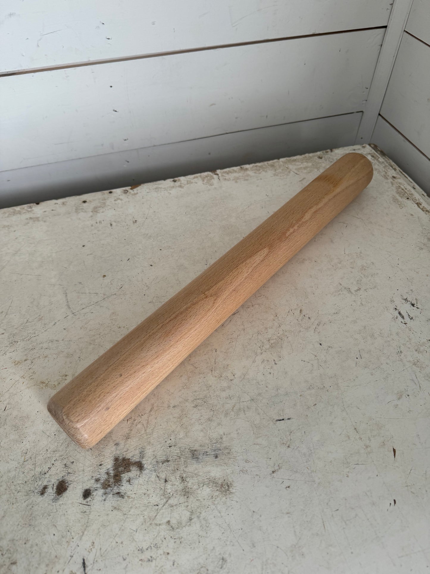 Oversized Solid English Oak Rolling Pin