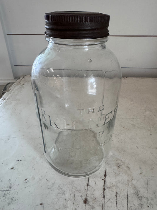 Antique Kilner Jar 5lb jar