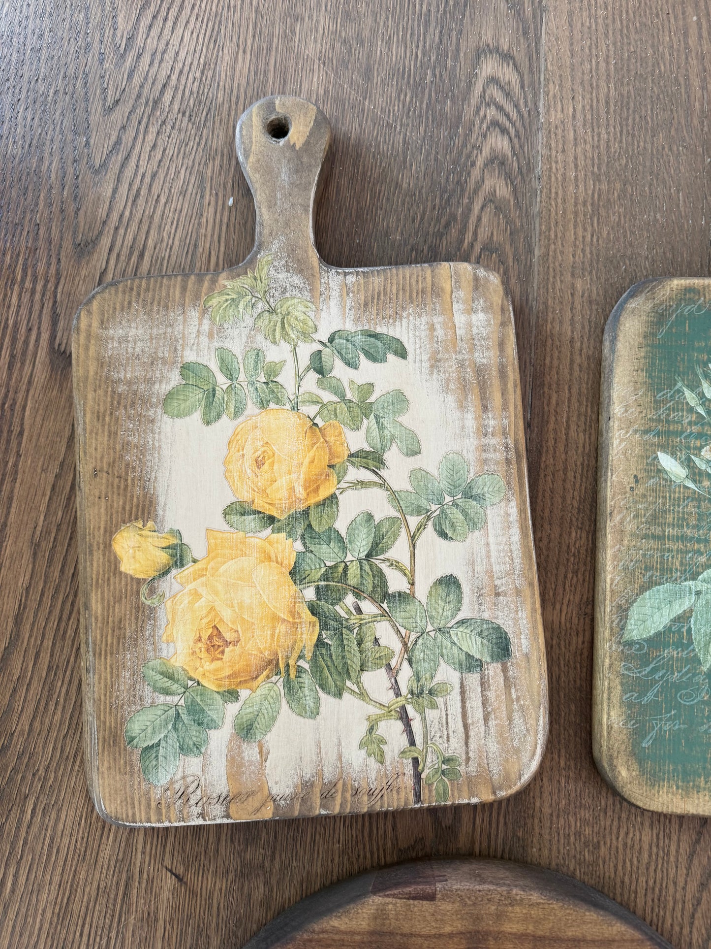 Hand Cut Hand Painted Cutting Boards - Sold individually