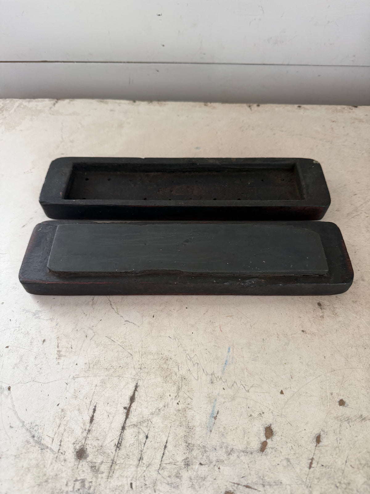 vintage sharpening stone