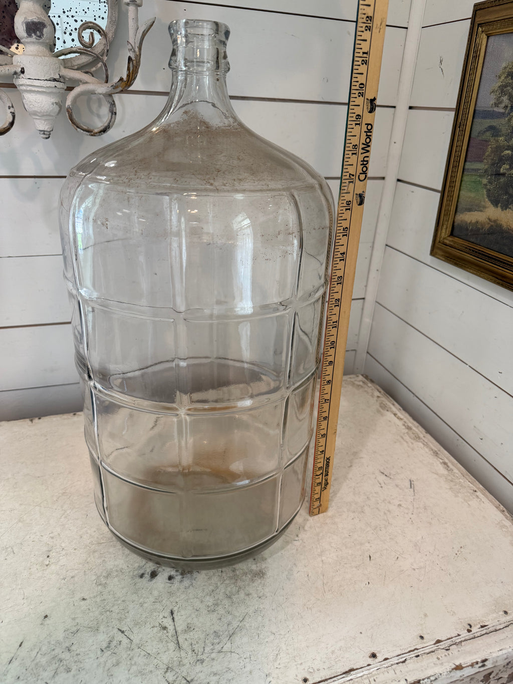 Retro 5 gallon glass water jug