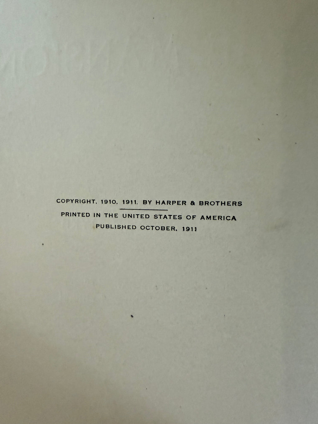 The Mansion by Henry Van Dyke, published in 1911
