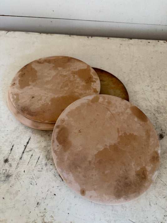 Small stoneware round sold individually