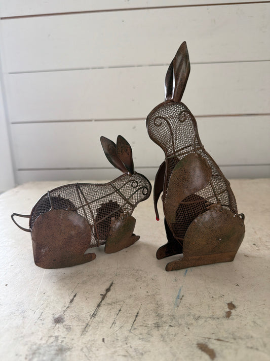 Wire mesh bunny set