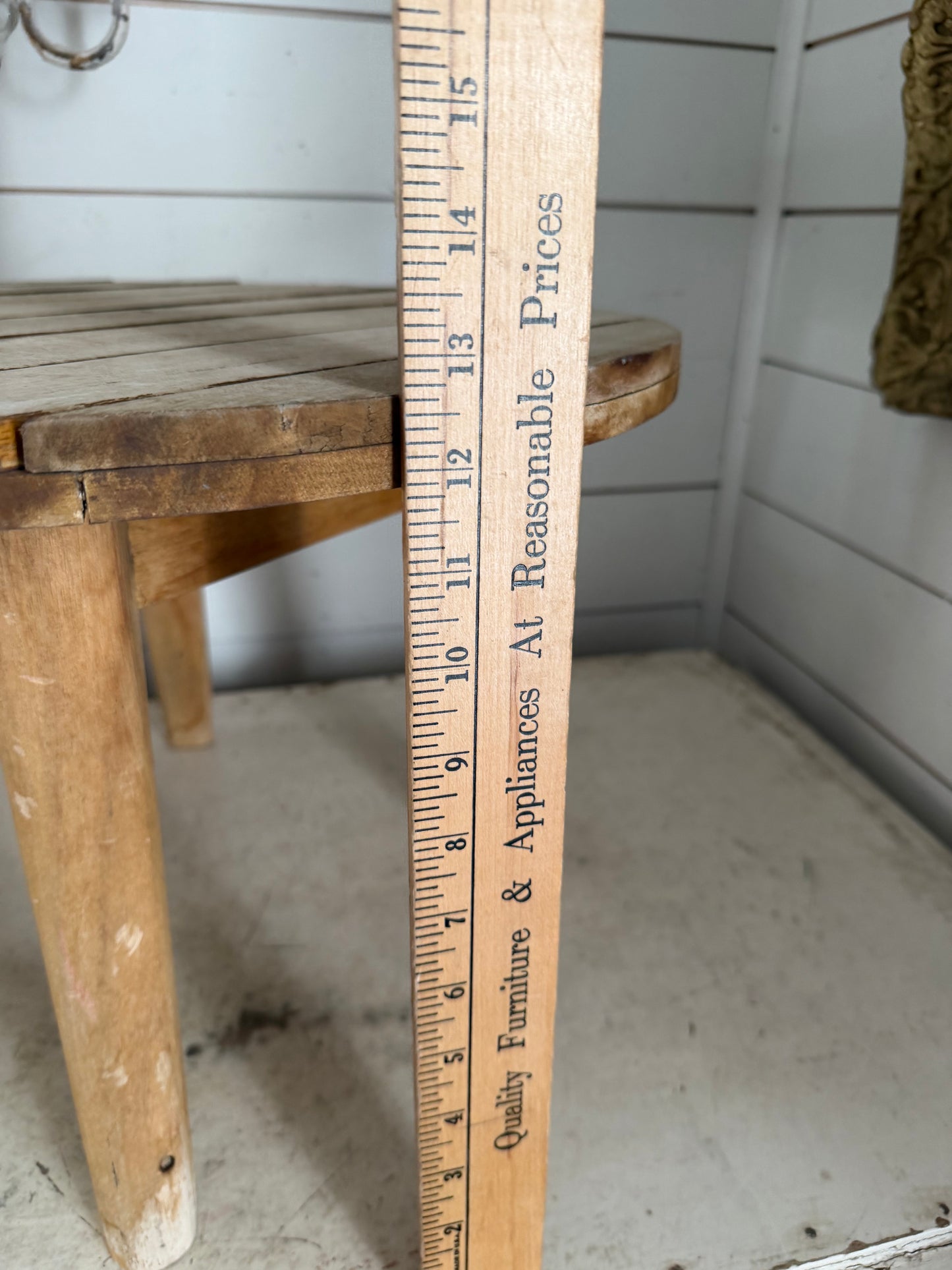 Outdoor Table will get makeover (already painted for next weeks video)