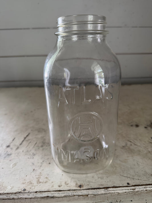 1/2 Gallon Atlas Mason Jar