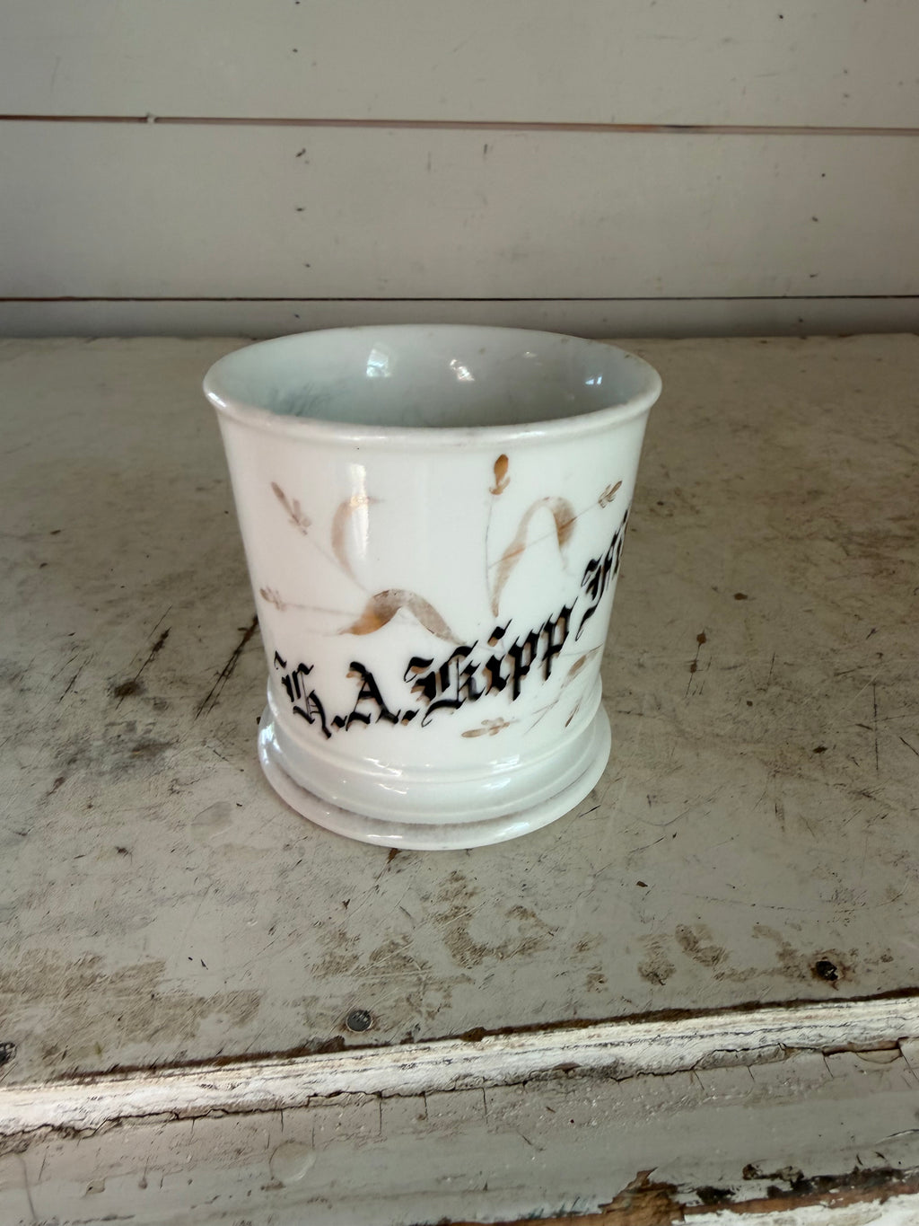 Vintage French shaving mug
