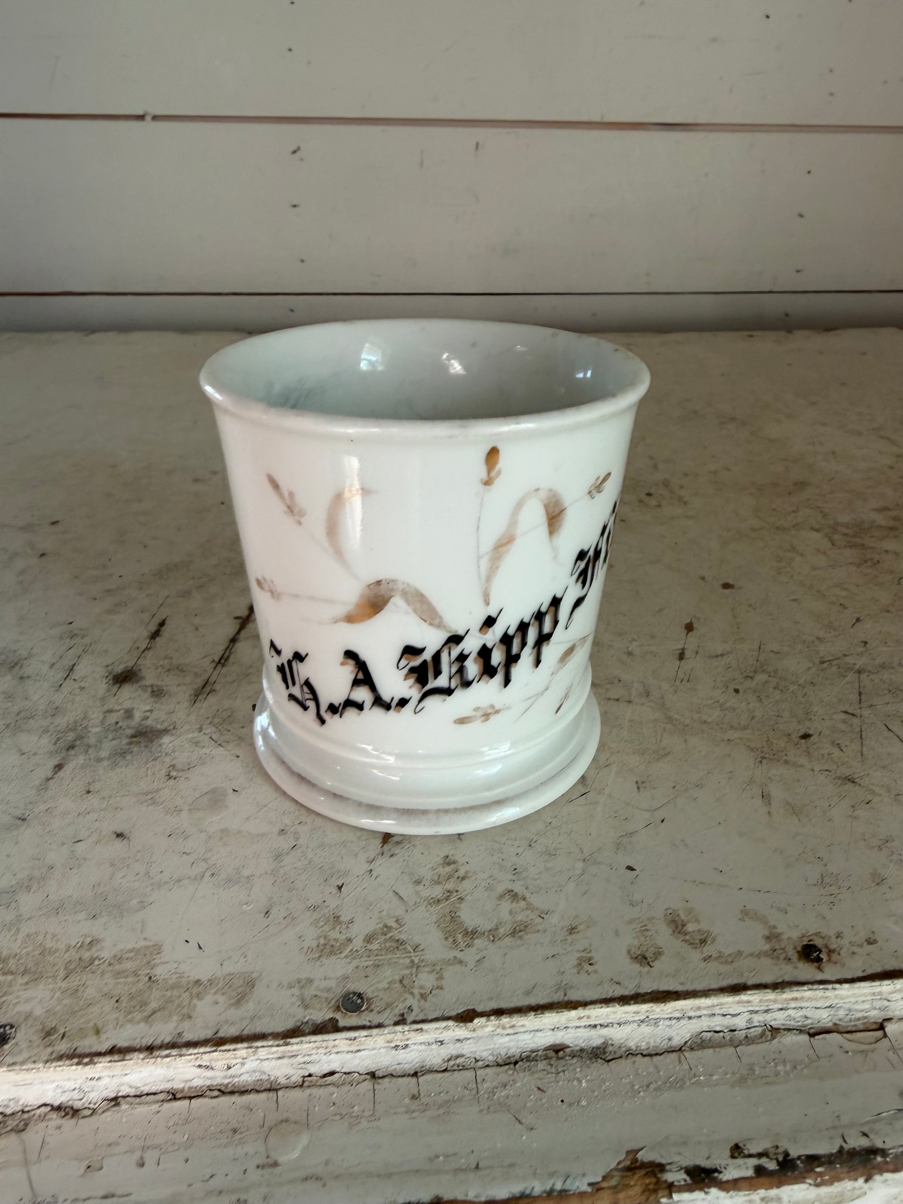 Vintage French shaving mug