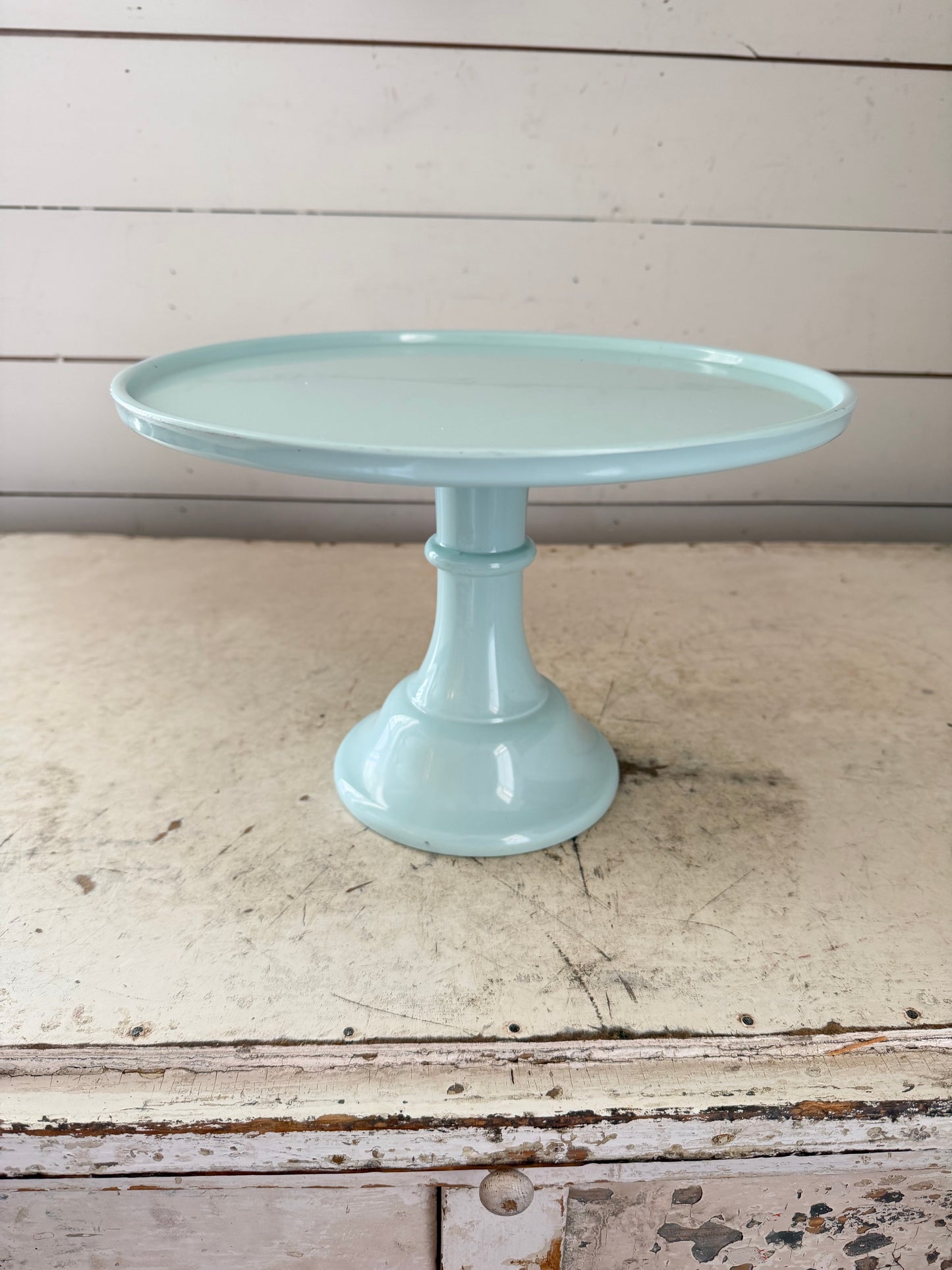 Mint Melamine Cake Plate
