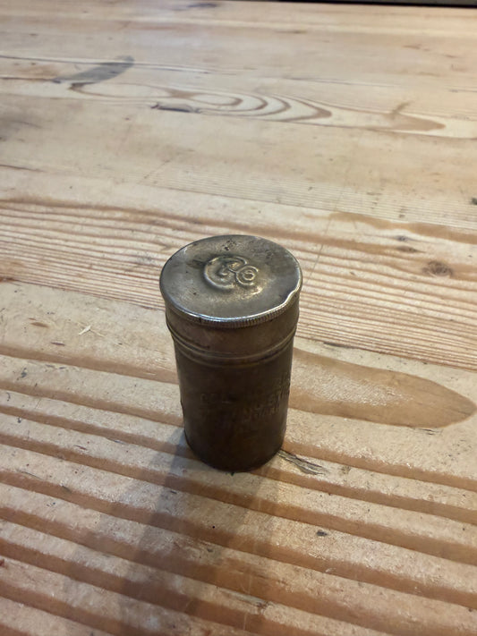 Antique Colgate & Co. Shaving Stick Tin: Early 1900s Grooming Collectible