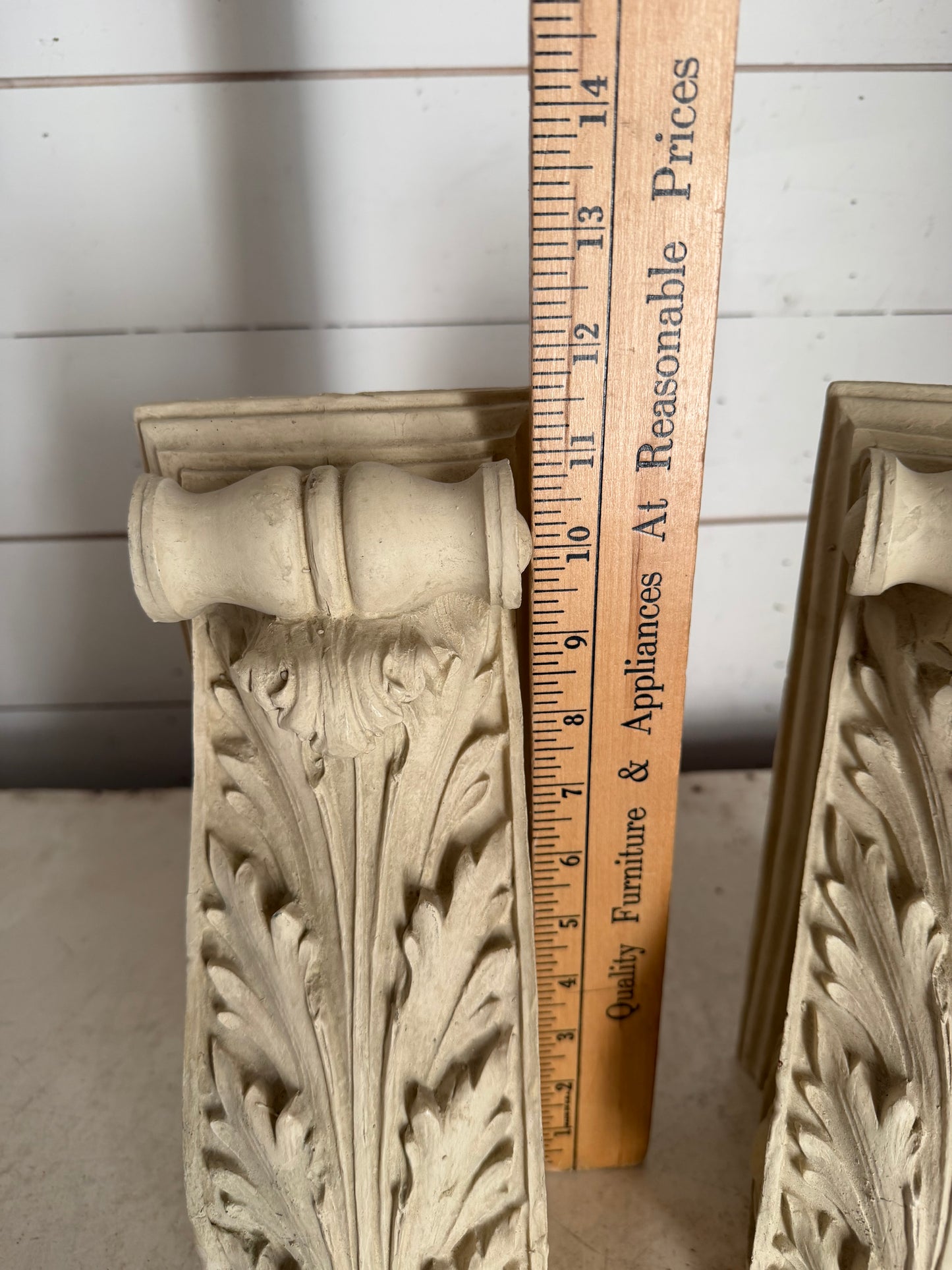 Pair of Georgian style corbels Will get makeover