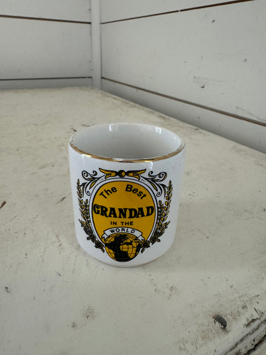 The Best Grandad Egg cup