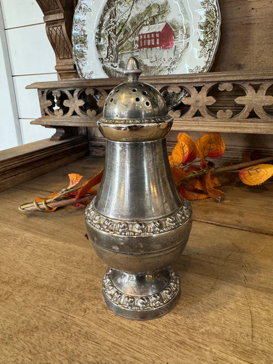 Oversized Silverplate Victorian Sugar Shaker