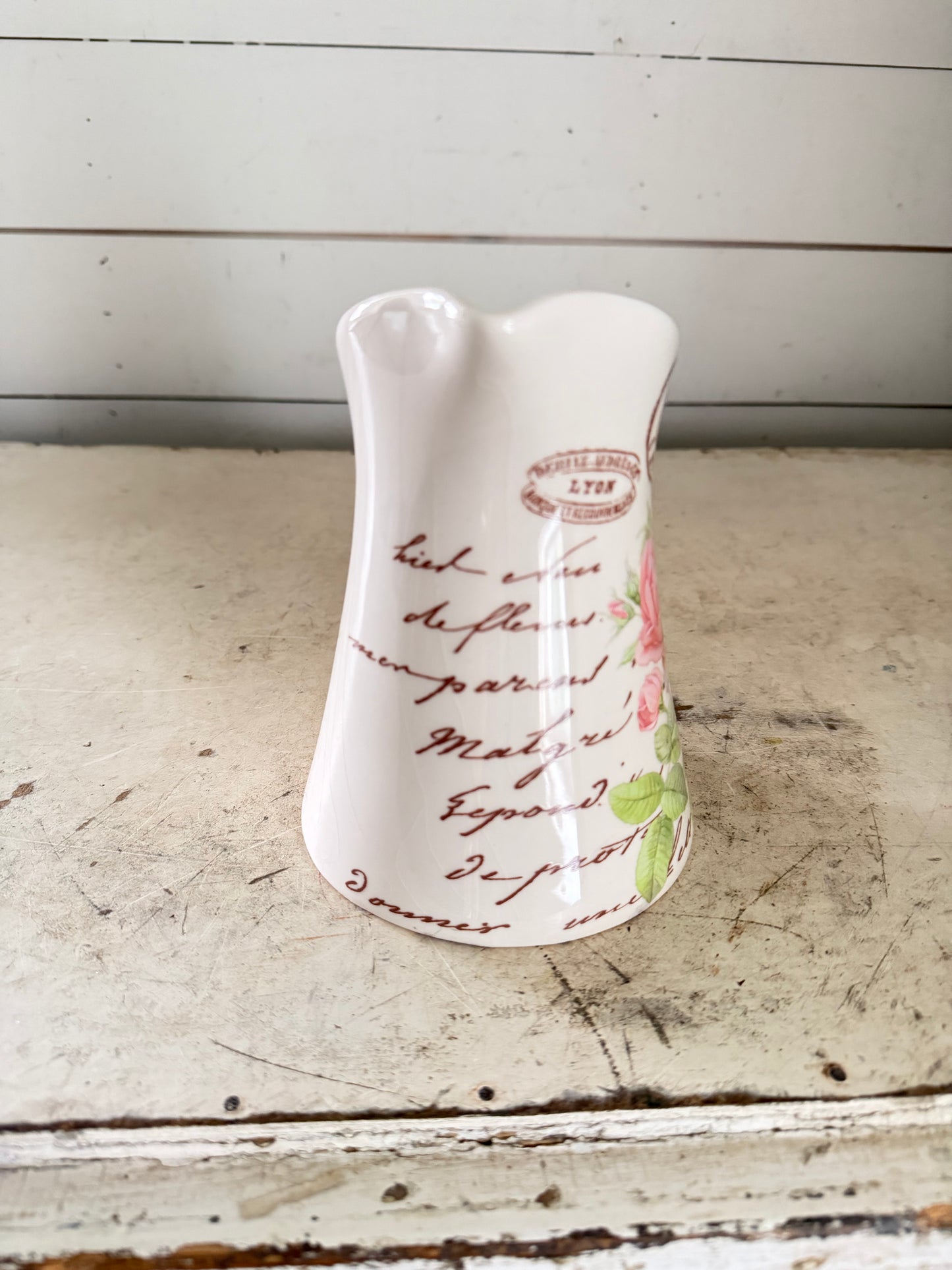 Ceramic Teleflora Pitcher