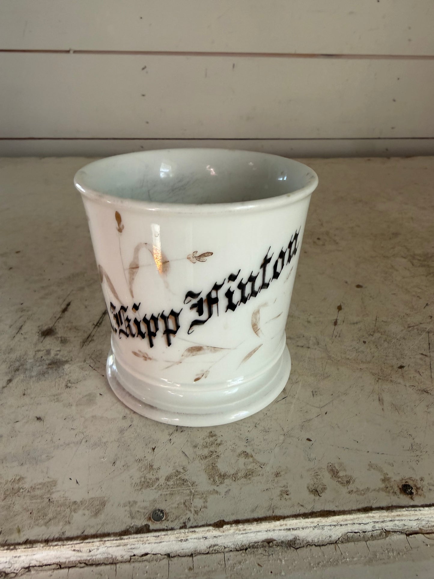 Vintage French shaving mug