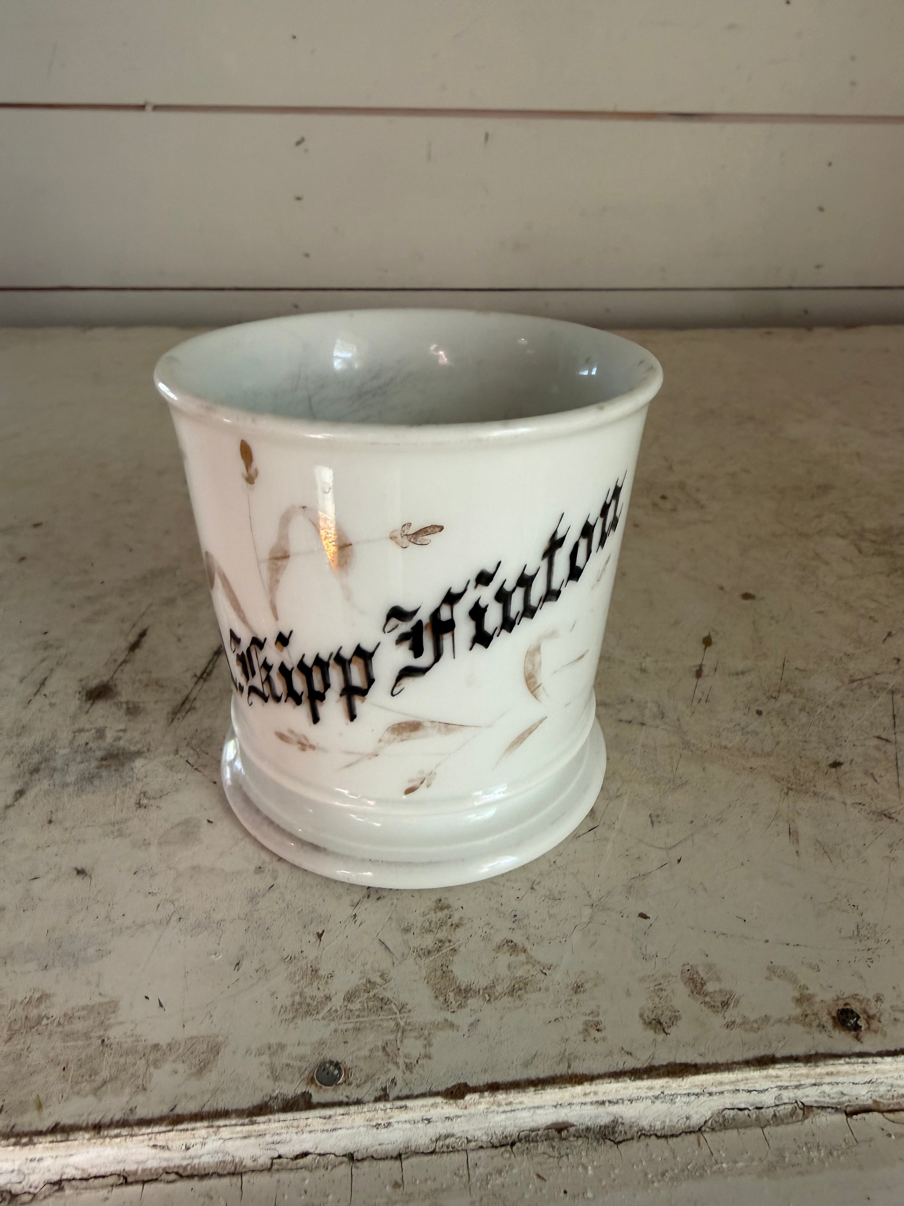 Vintage French shaving mug