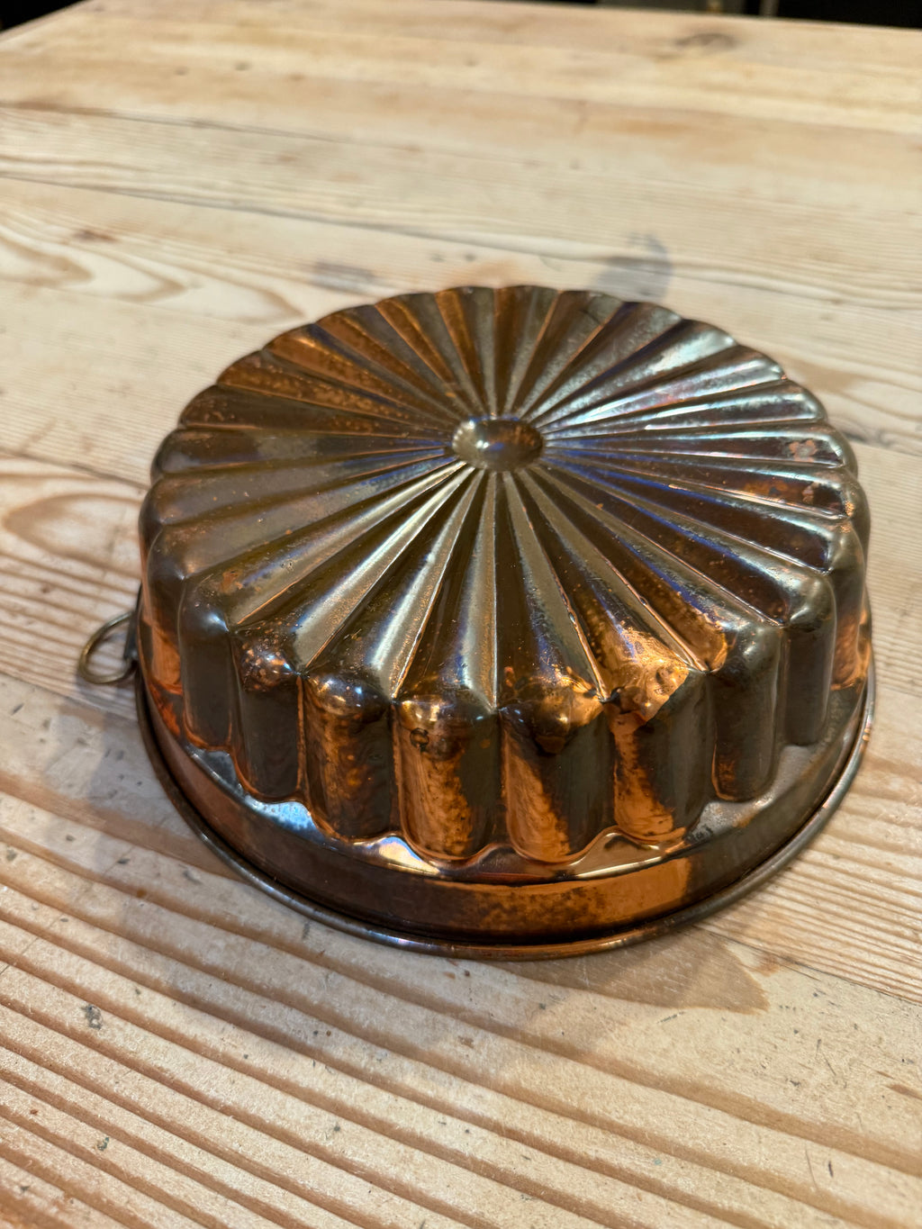 Copper Mould with lots of Patina