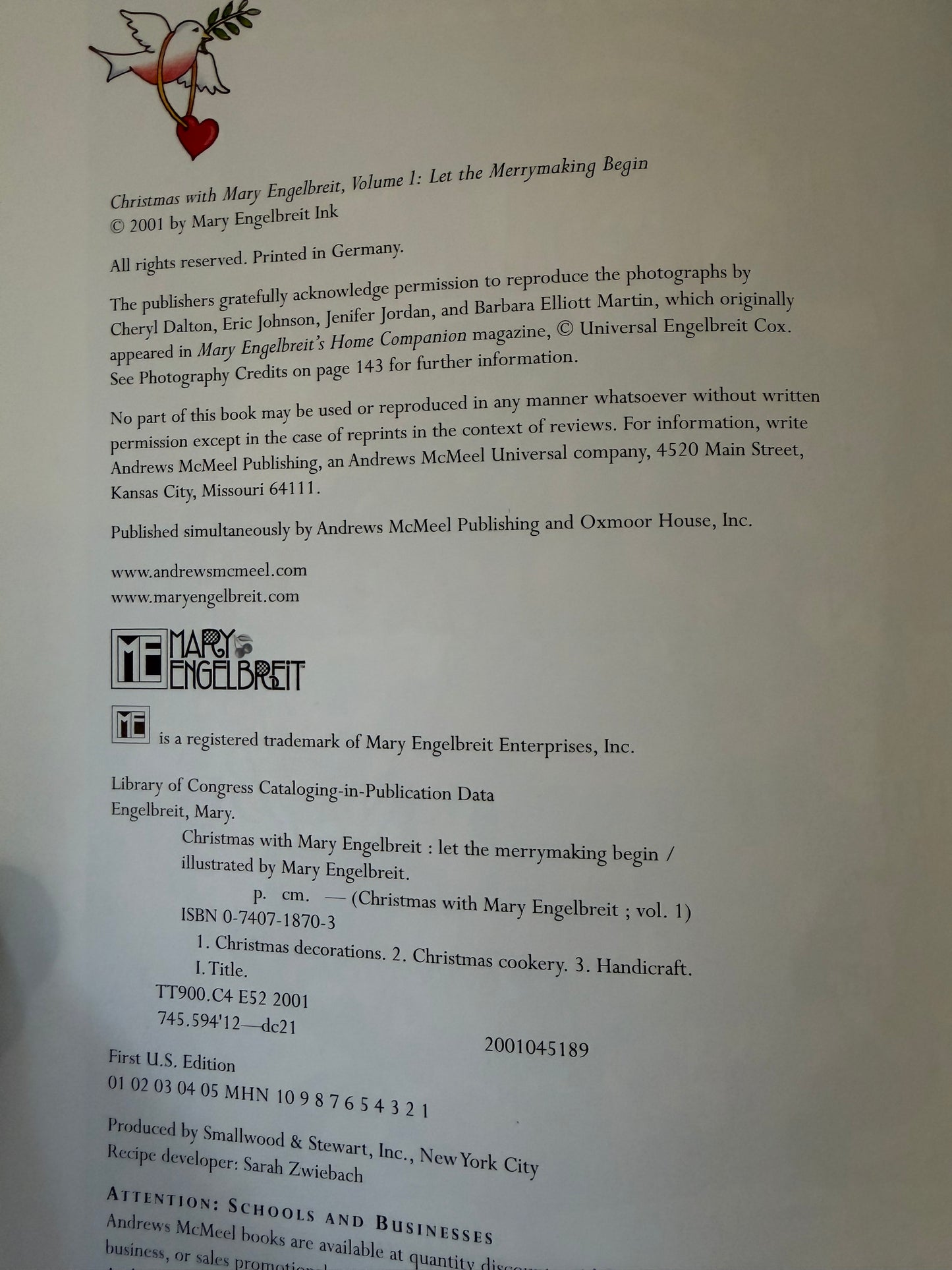 Christmas Volume 1 - Mary Engelbreit