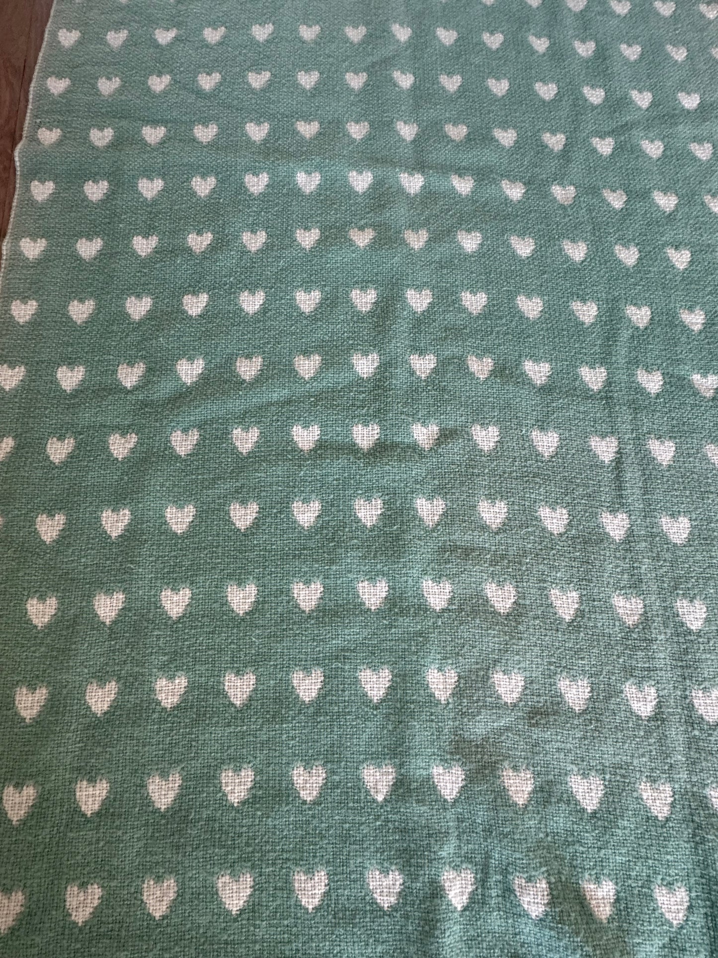 Woven Heart Throw