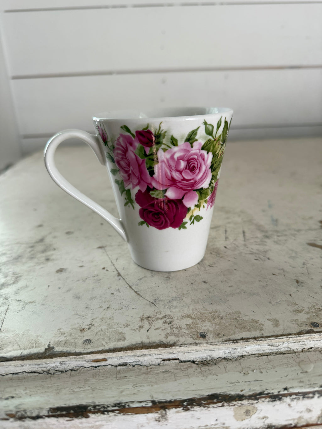 Flared Shape Rose Mug