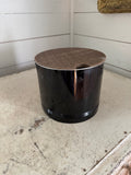 Black enamel bucket will get makeover