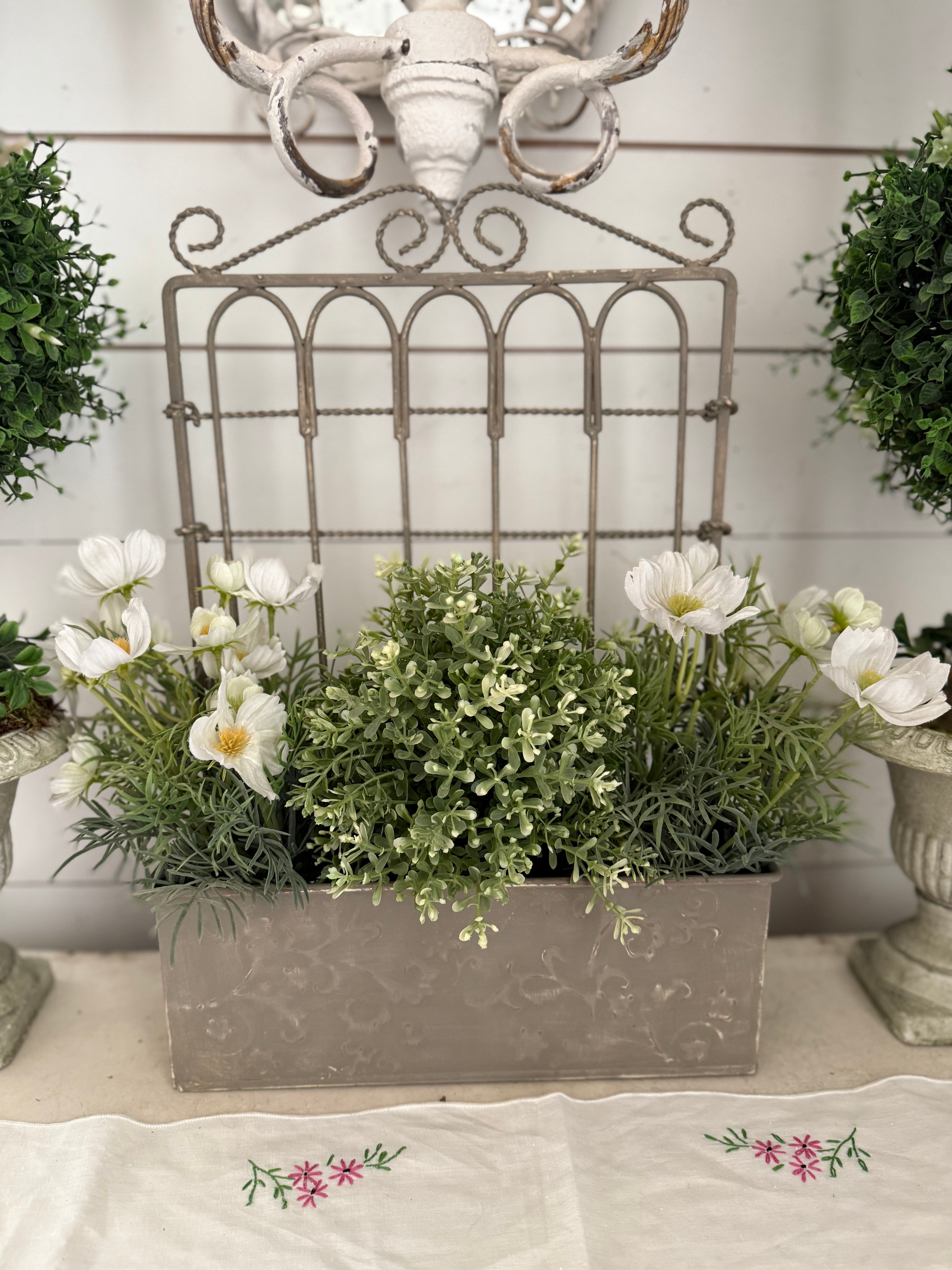 Cottage Styled Vignette as Seen on youtube - sold individually