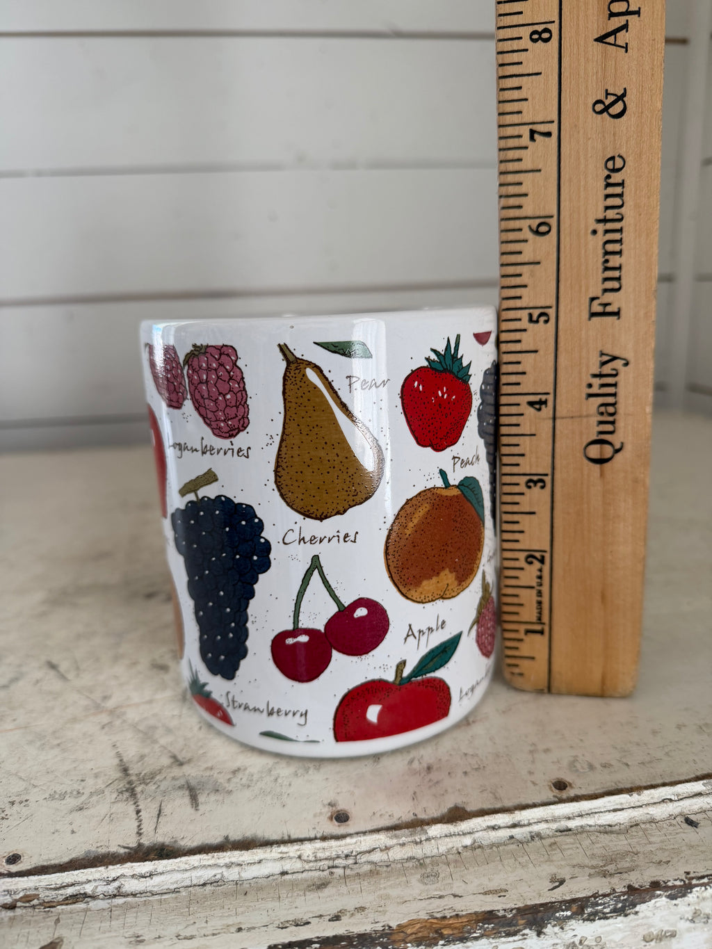Large Fruit Mug