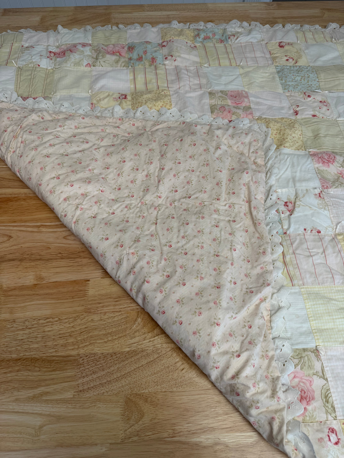 Pieced Quilt Baby Blanket