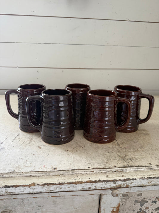 Marcrest Daisy Dot stoneware mug - sold individually