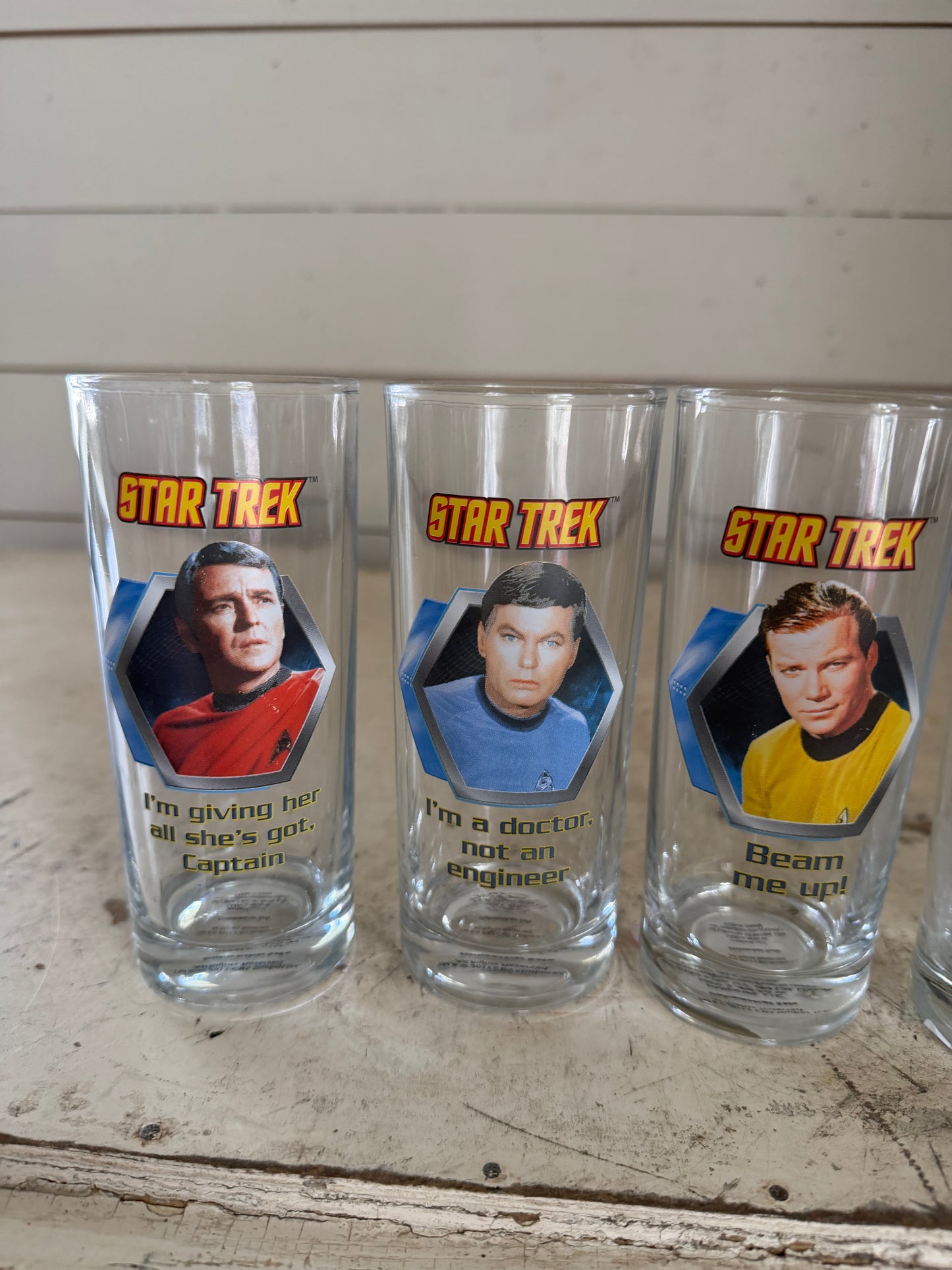 Star Trek glasses