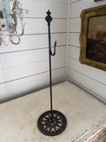 24” Cast Iron Wreath Stand