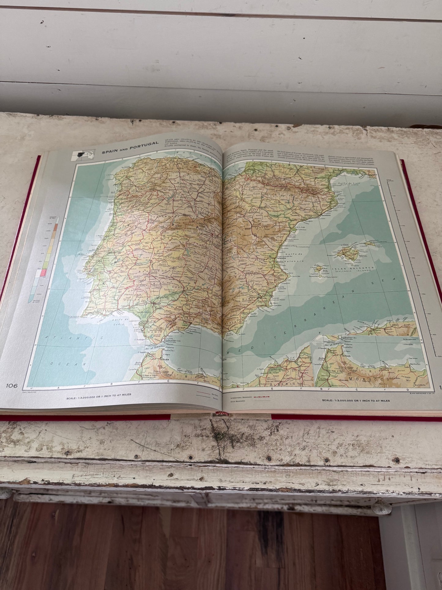 Vintage Reader’s Digest World Atlas - 1963