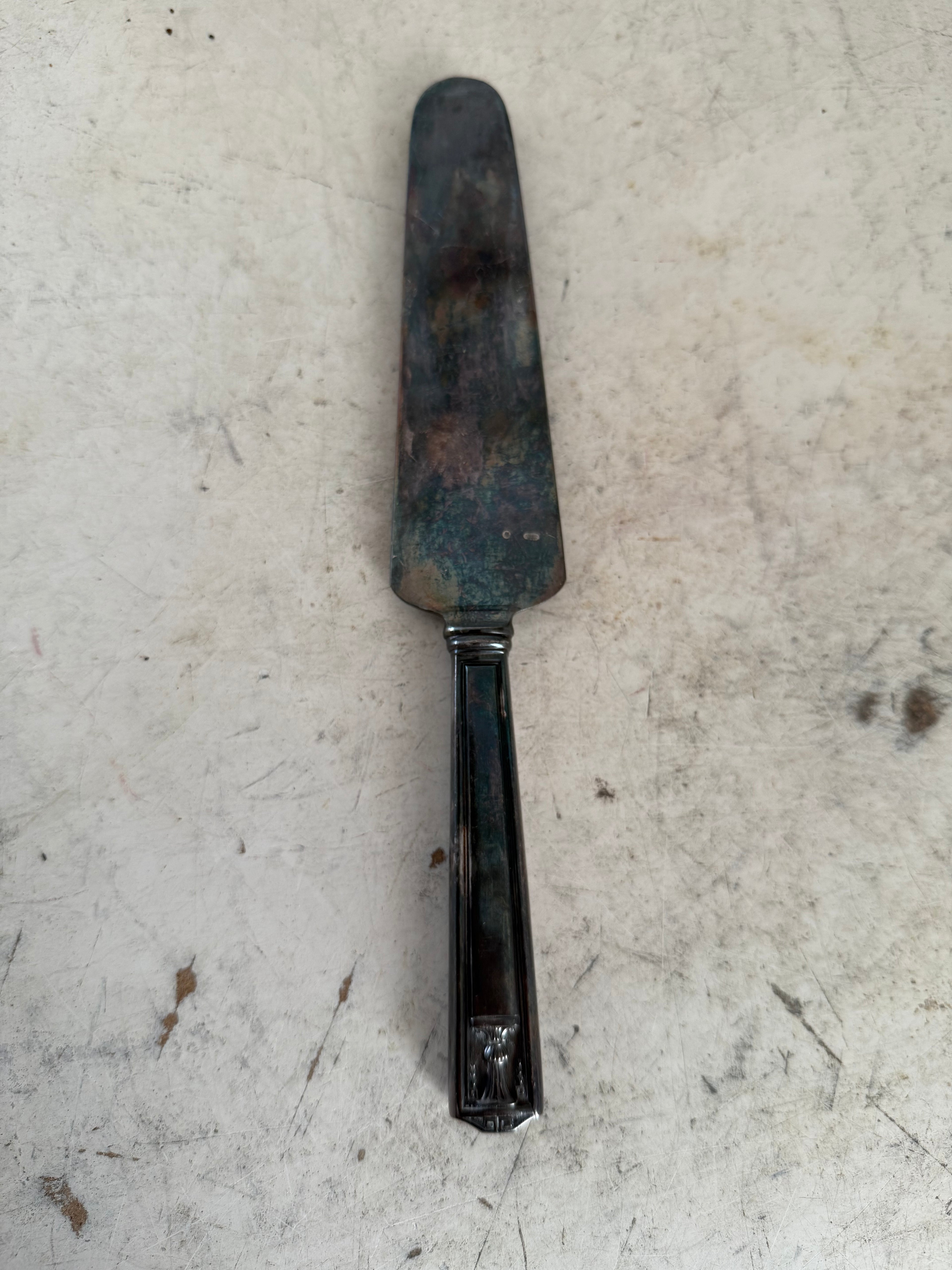 Vintage Silver Plate Cake Server