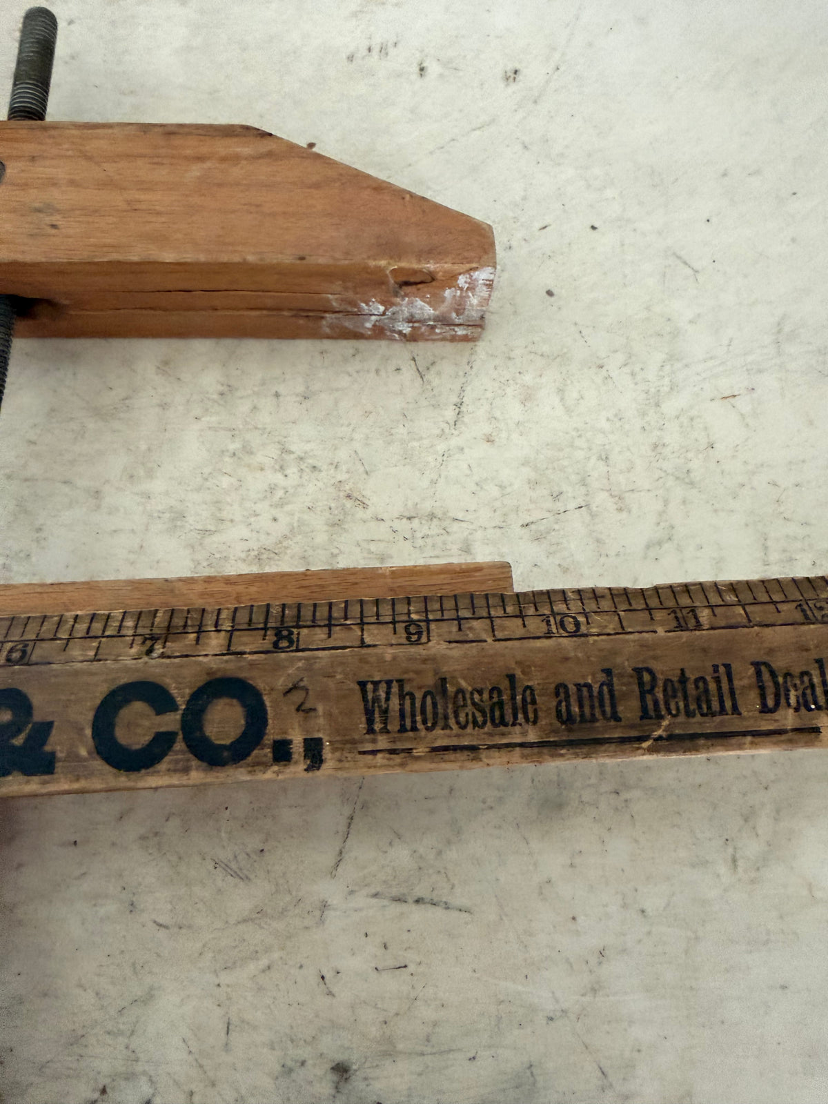 Vintage Wood Clamp