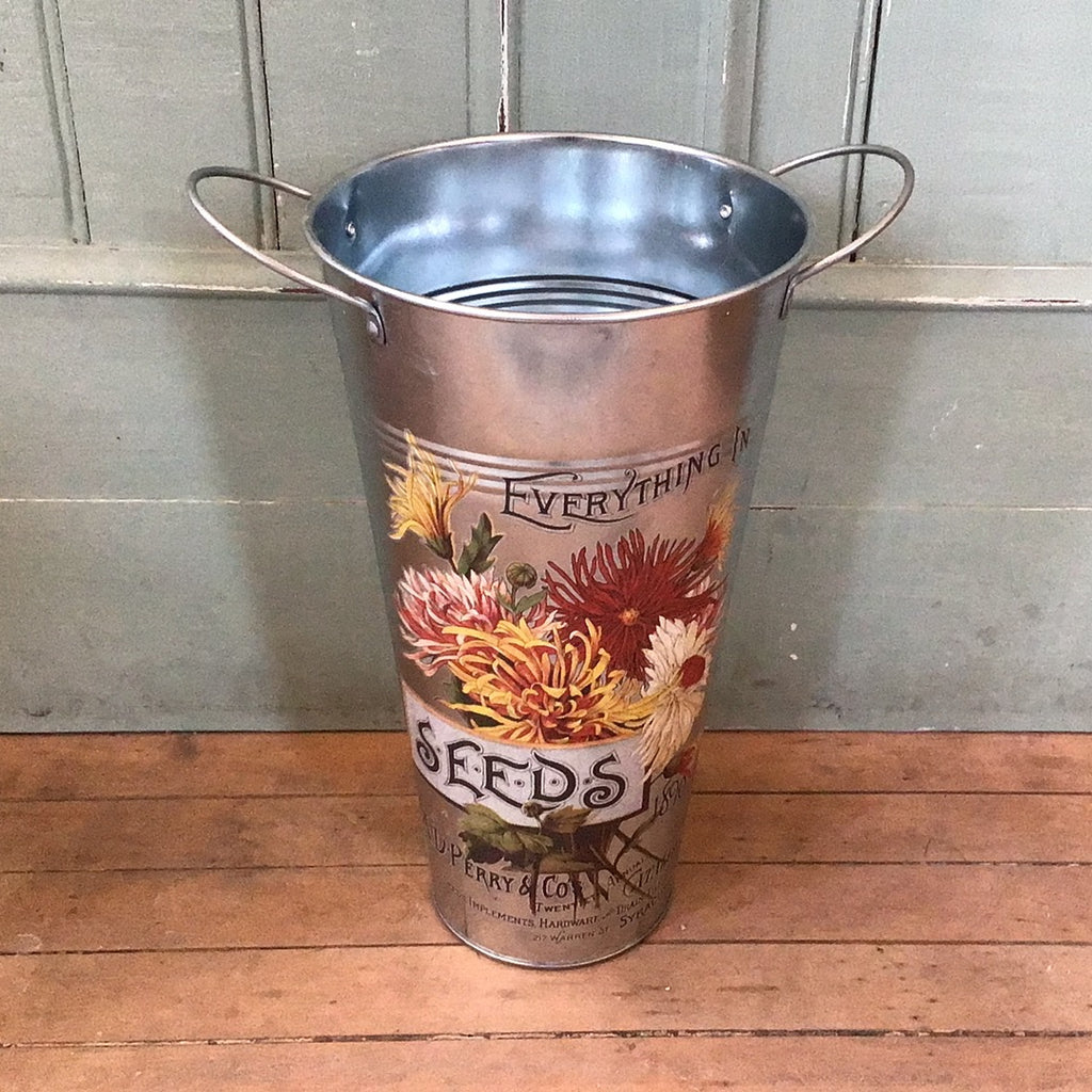 Oversized French Flower Bucket-Picked at Random