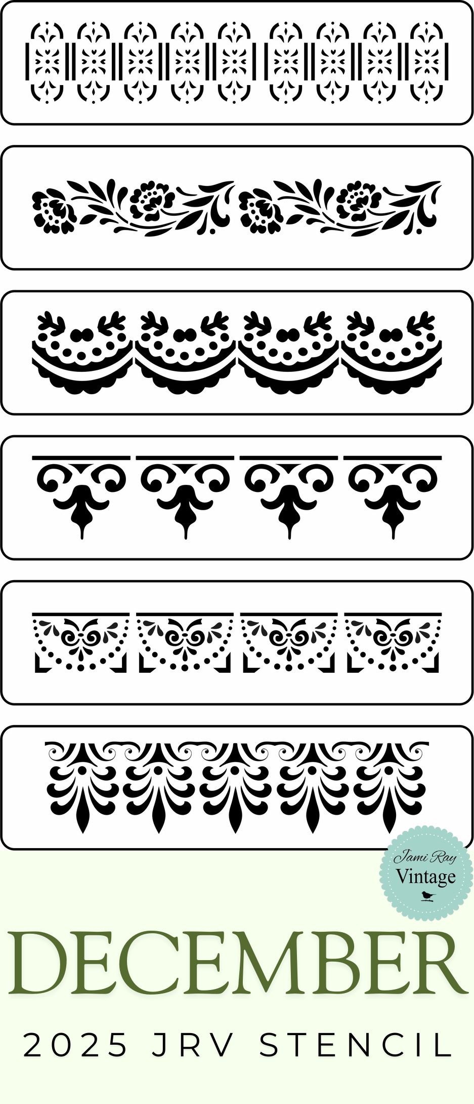 2025 Subscription Stencils | JRV Stencils