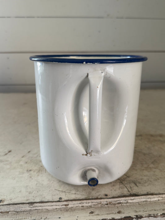 Vintage Enamel French Fat separator