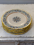 Beautiful vintage 1980s Italian Meridiana Ceramiche dinner plate - sold individually
