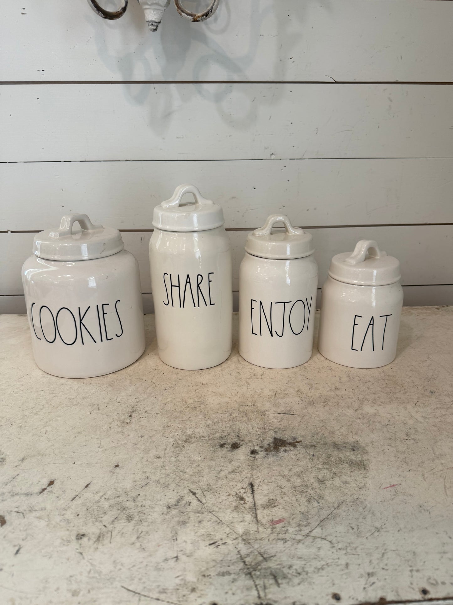 Rae Dunn canisters sold individually