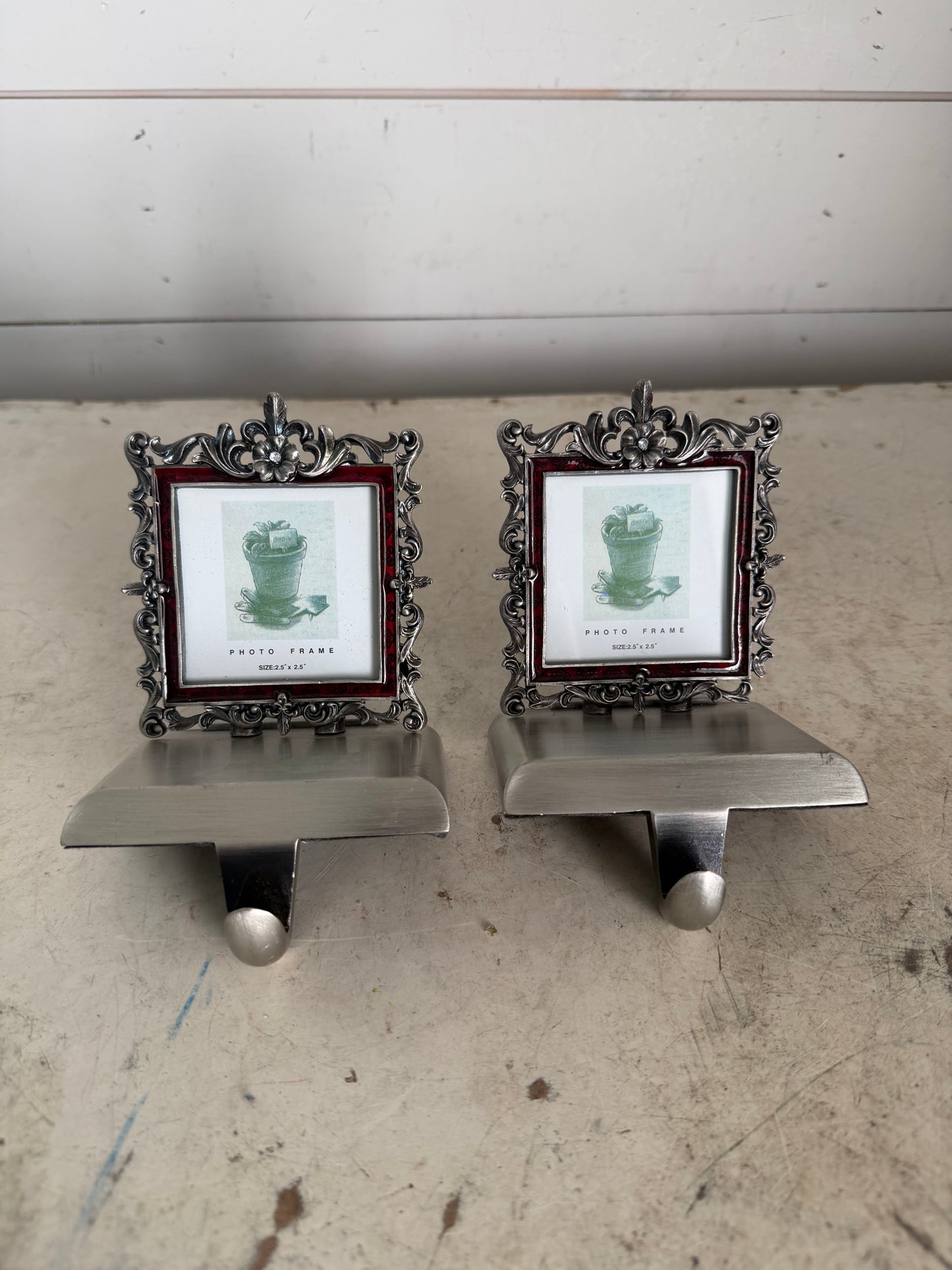Picture frame stocking holder sold individually