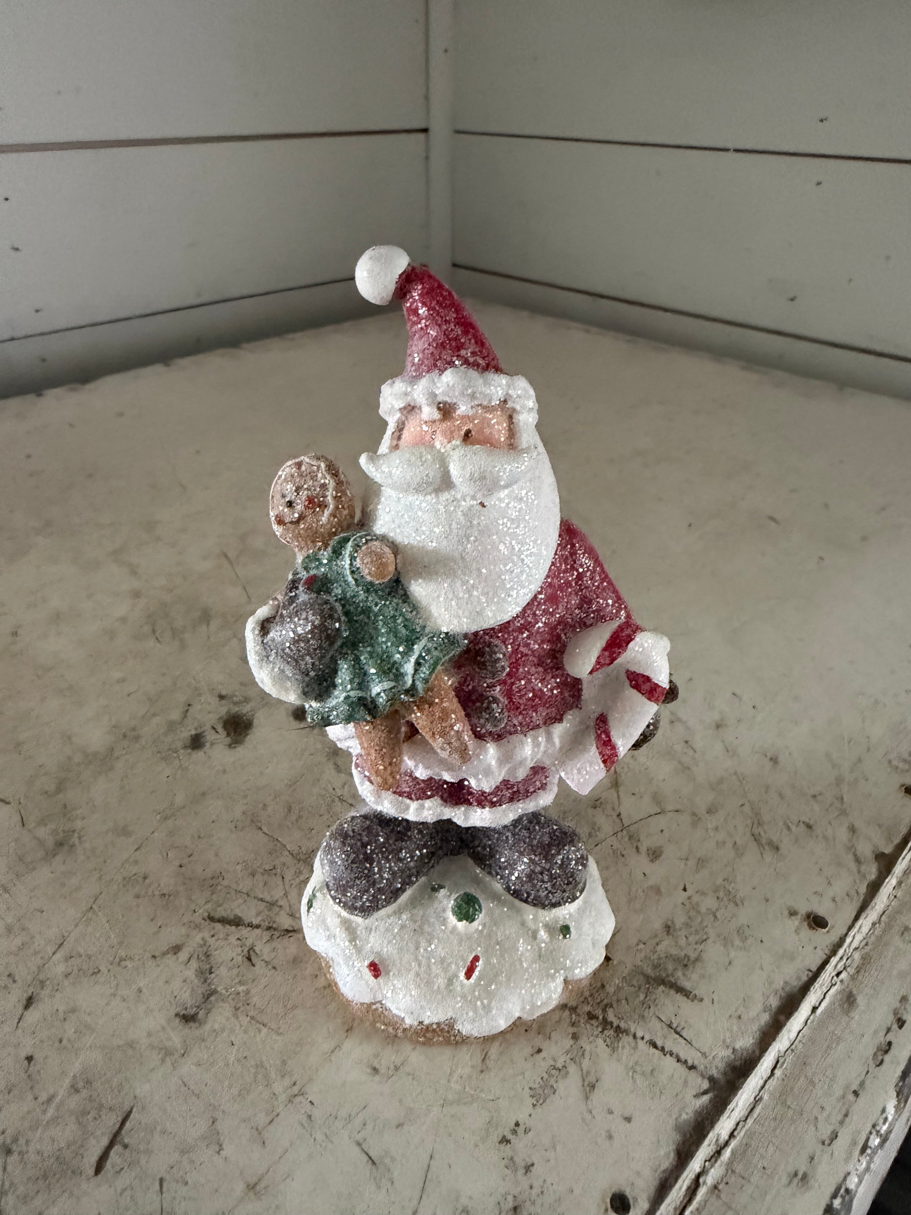 Glittered Santa