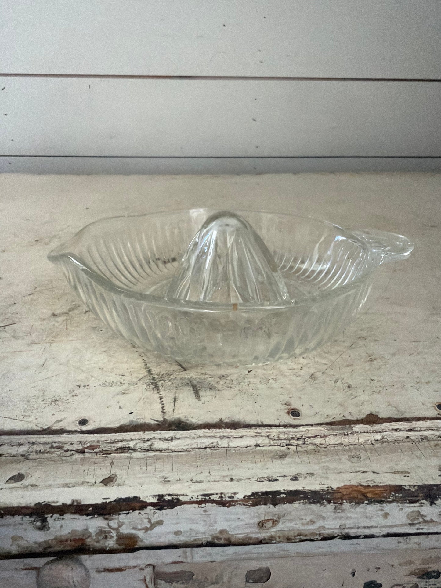 Vintage Glass Citrus Juicer