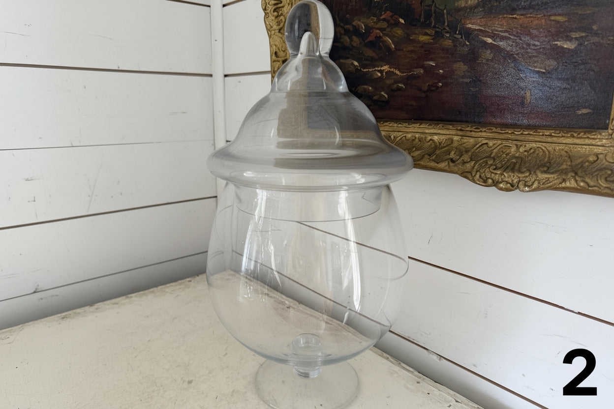 Apothecary Jars with Lid sold individually